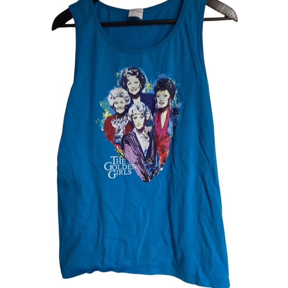 Blue Golden Girls Tank Top Size Medium - Picture 1 of 4
